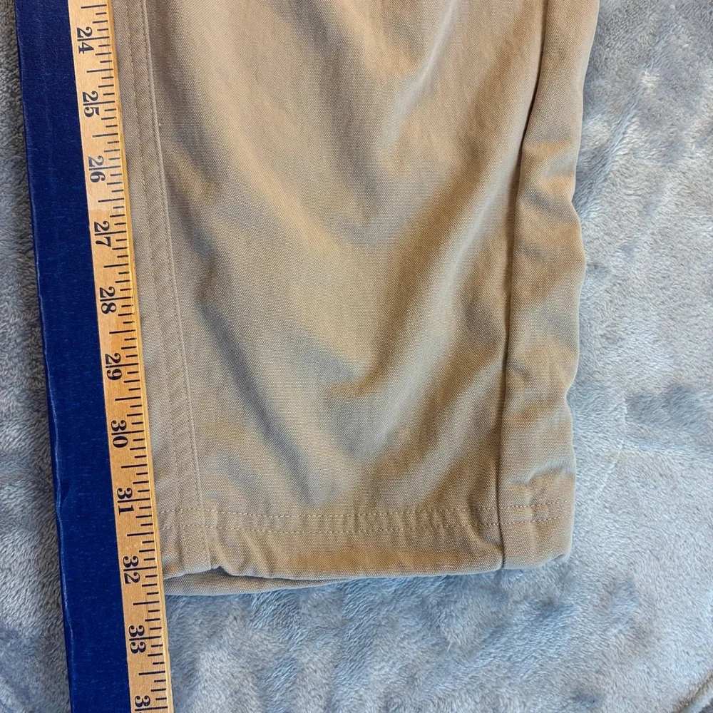 Mountain Hardwear Mens Tan Nylon Hiking Pants Articulated Knee Size M 34x32
